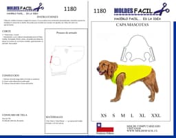 Capa mascota - vista 1