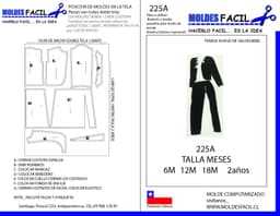 Tenida de Huasa de Salón Bebé - vista 1