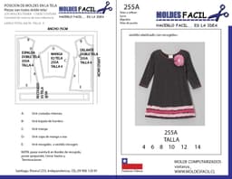Vestido elasticado con recogido - vista 1