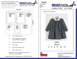 Vestido con corte imperio - vista 1