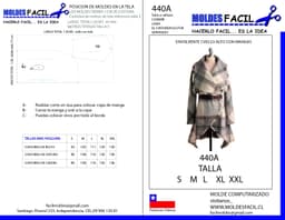 ABRIGO ENVOLVENTE CUELLO ALTO CON MANGAS - vista 1