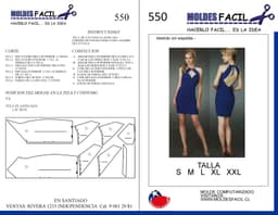 Vestido Azul De Fiesta - vista 1