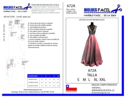 Vestido escote pronunciado - vista 1