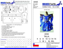 Vestido de Salla - vista 1