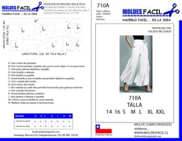 Pantalón con Volado recogido - vista 1