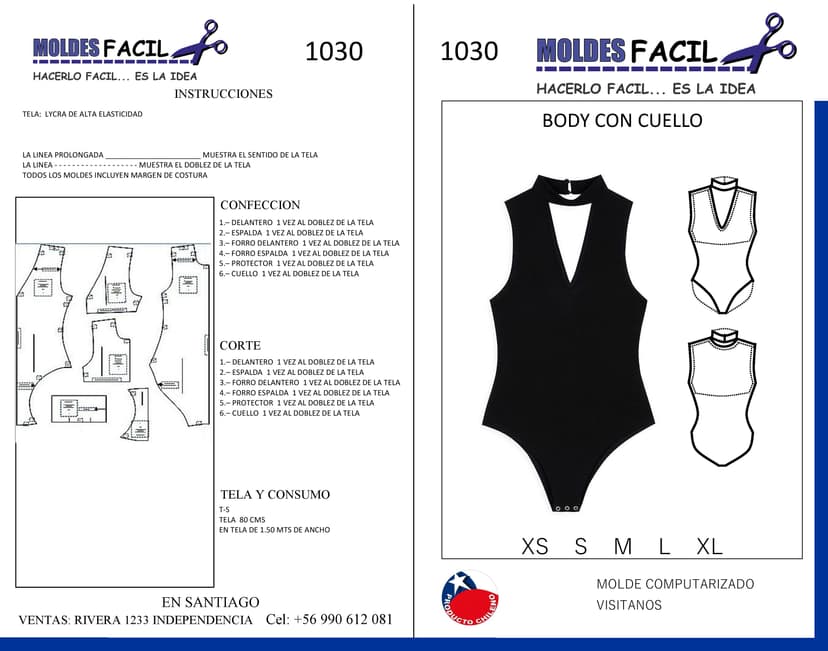Body con cuello