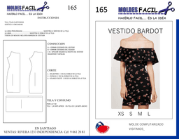 Vestido Bardot - vista 1