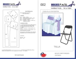 Funda silla con rosetón - vista 1