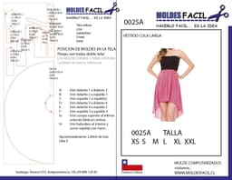 Vestido Cola Larga - vista 1