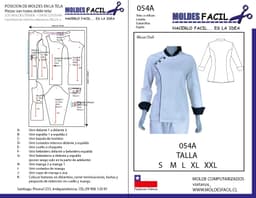 Blusa Chef - vista 1