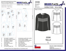 BLAZER CON FLECOS - vista 1