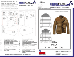 CHAQUETA HOMBRE ACOLCHADA - vista 1