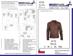 CHAQUETA HOMBRE CUERO - vista 1