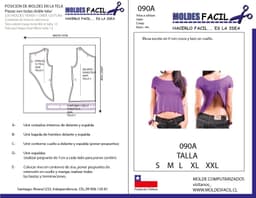 BLUSA ESCOTE EN V CON CRUCE Y LAZO EN CUELLO - vista 1
