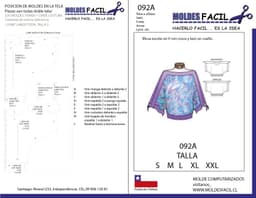 BLUSA ESCOTE EN V CON CRUCE Y LAZO EN CUELLO - vista 1