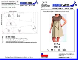 Vestido Maternal Frunces Delantero y Lazo en Cintura - vista 1