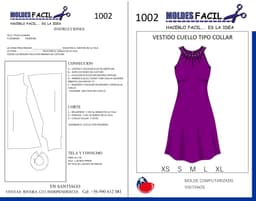 Vestido Cuello Tipo Polar - vista 1