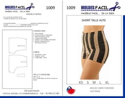 Short talle alto - vista 1
