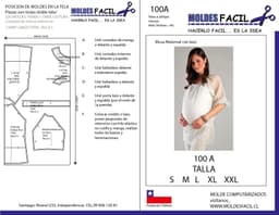 BLUSA MATERNA CON LAZO - vista 1