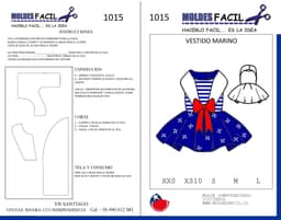 Vestido Marinera - vista 1