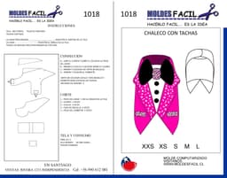 Chaleco con tachas - vista 1