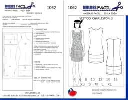 Vestido de Charleston #3 - vista 1
