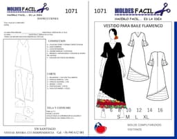 Vestido para Baile Flamenco - vista 1