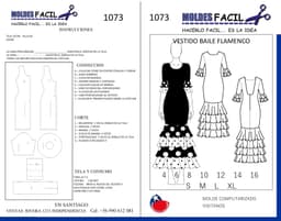 Vestido de Baile Flamenco - vista 1