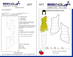 Vestido de Charleston Corto - vista 1