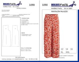 Pantalón palazzo - vista 1