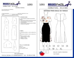 Vestido para Baile de Tango - vista 1