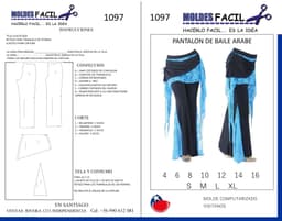 Pantalón de Baile Árabe - vista 1