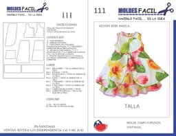 Vestido bebé angela - vista 1