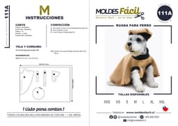 Ruana para perro - vista 1