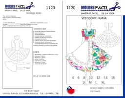 Vestido de Huasa - vista 1