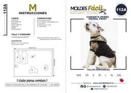 Camiseta perro animal print - vista 1