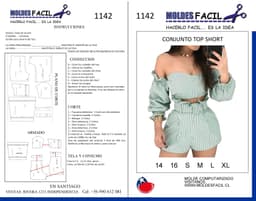 Conjunto Top Short - vista 1
