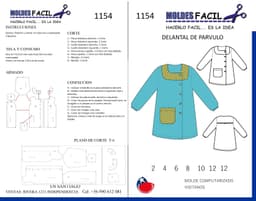 Delantal de parvulo - vista 1
