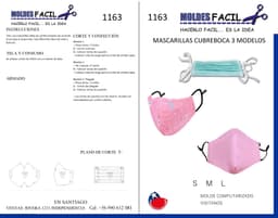 Mascarilla Cubreboca 3 Modelos - vista 1