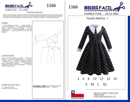 Vestido Merlina - vista 1
