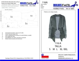 Chaleco con solapa amplia - vista 1
