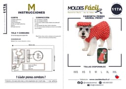 Camiseta perro animal print con sombrero - vista 1