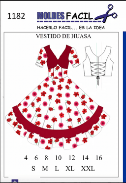 Vestido de Huasa - vista 1