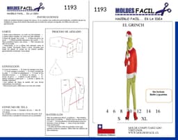 El Grinch (no incluye botín ni guantes) - vista 1