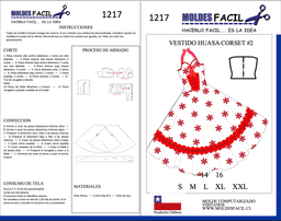 Vestido de Huasa Corset Nº2 - vista 1