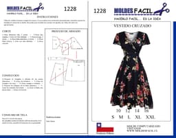 Vestido Cruzado - vista 1