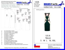 Vestido Geométrico - vista 1