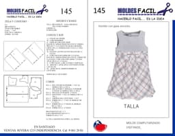 Vestido con gasa escoces - vista 1