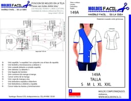 Delantal Cruzado Corte Princesa - vista 1