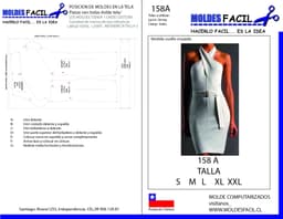 Vestido Cuello Cruzado - vista 1